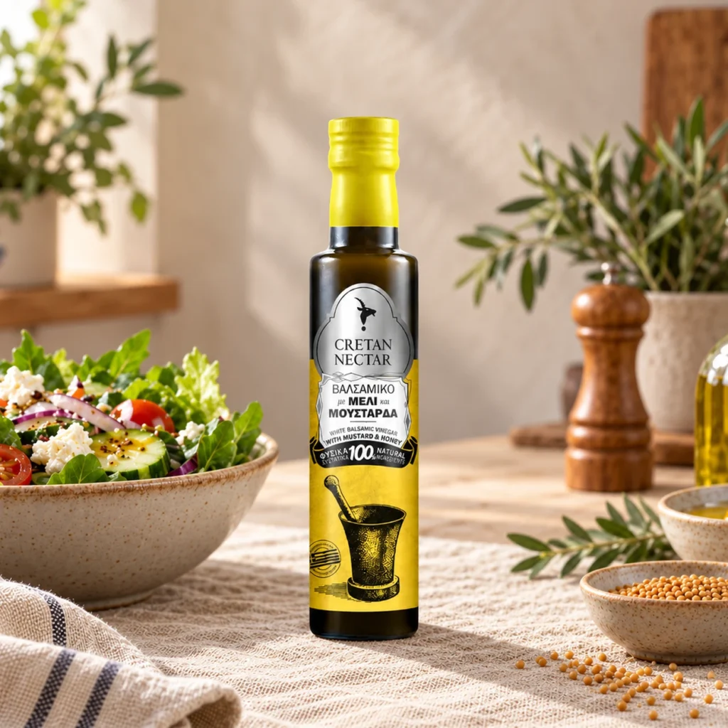 Βαλσαμικό με μέλι και μουστάρδα