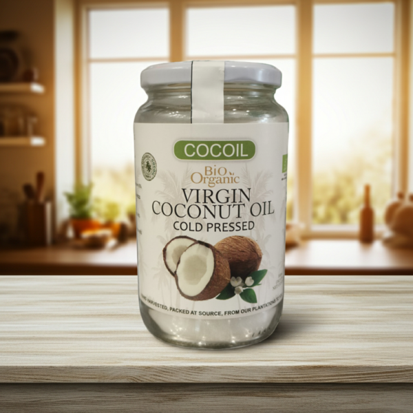 Huile de coco extra vierge biologique