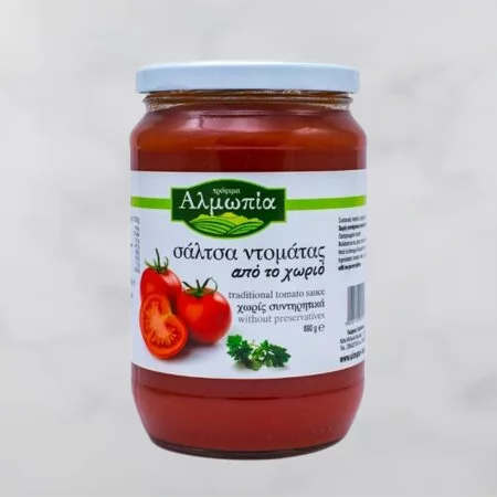 Tomato sauce from the village