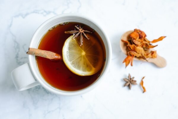 Black tea with spices