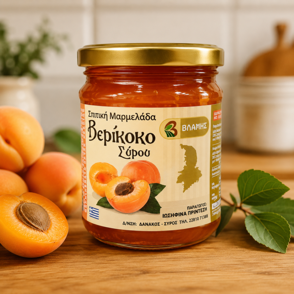Σπιτική Μαρμελάδα Βερίκοκο