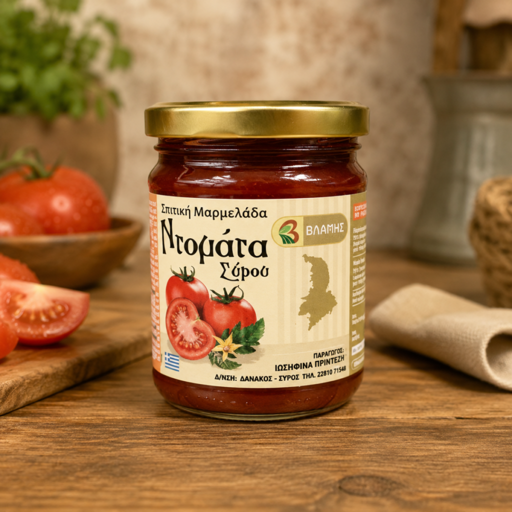 Σπιτική Μαρμελάδα Ντομάτας
