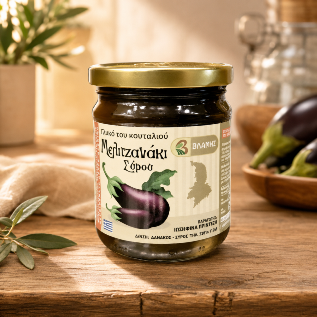 Σπιτικό Γλυκό του Κουταλιού Μελιτζανάκι