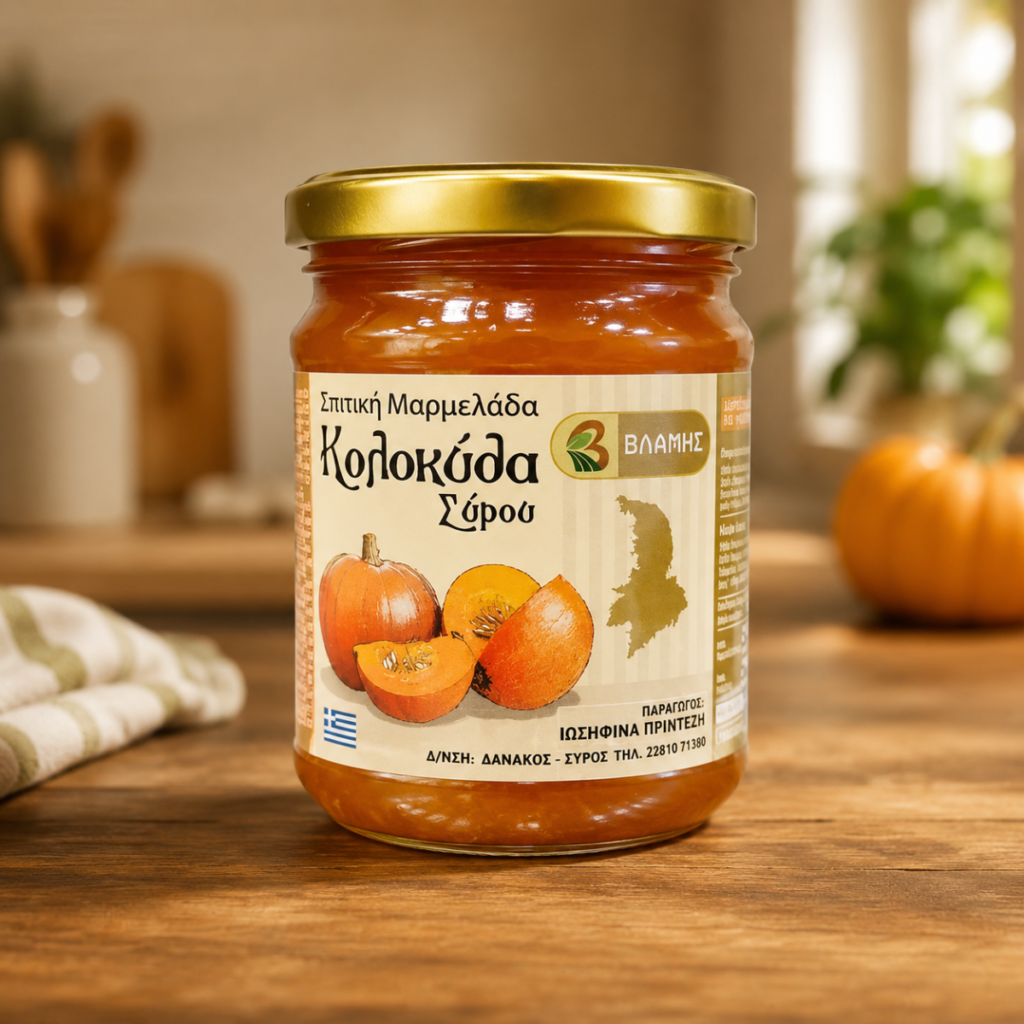 Σπιτική Μαρμελάδα Κολοκύθα