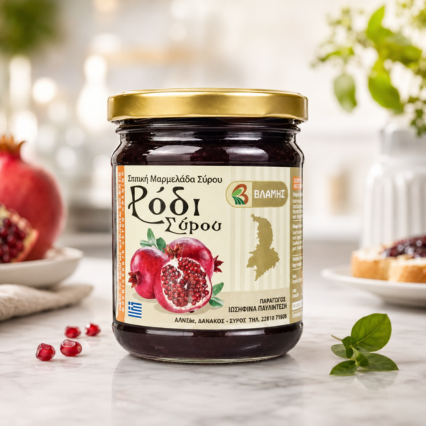 Σπιτική Μαρμελάδα Ρόδι