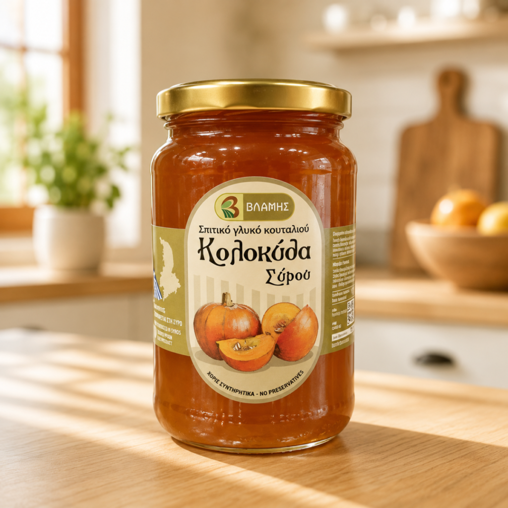 Σπιτικό Γλυκό του Κουταλιού Κολοκύθα