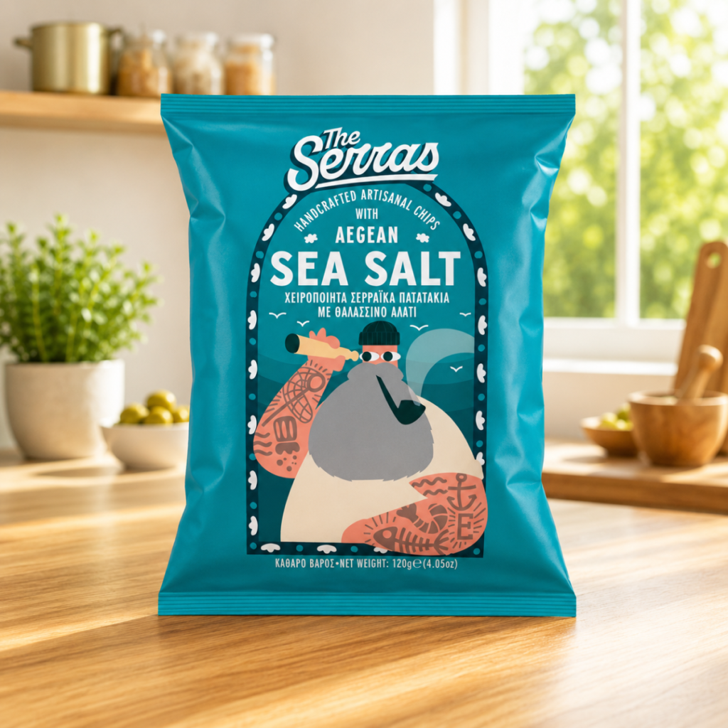 Handmade Chips with Sea Salt