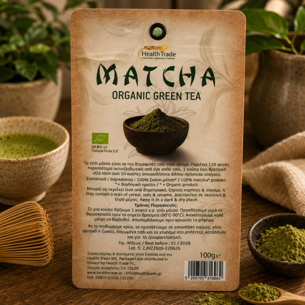 Βιολογικό Τσάι Matcha