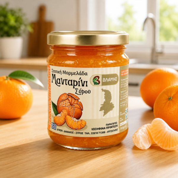 Σπιτική Μαρμελάδα Μανταρίνι