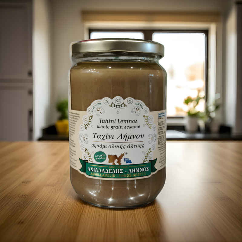 Ταχίνι Ολικής Άλεσης Λήμνου Αχιλλαδέλης