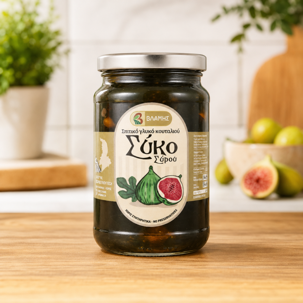 Σπιτικό γλυκό του κουταλιού Σύκο