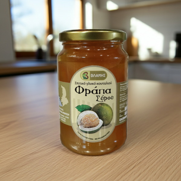 Huisgemaakt Syros Frappé-lepeldessert