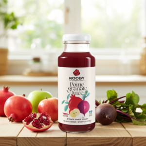 Jus de grenade naturel avec pomme et betterave