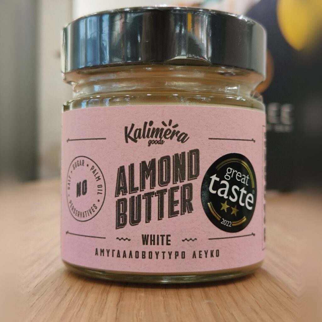 White almond butter