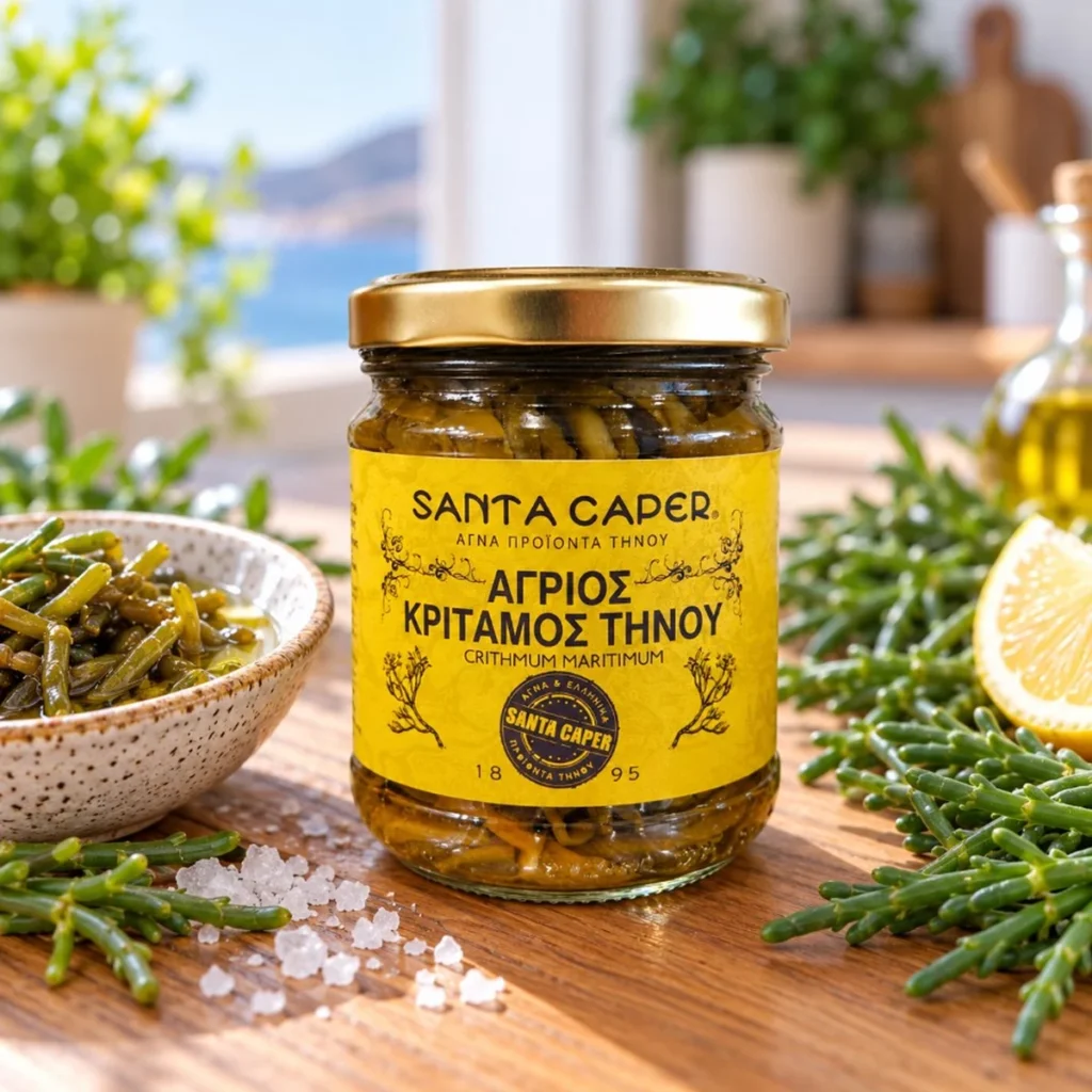 Wild Rock samphire of Tinos